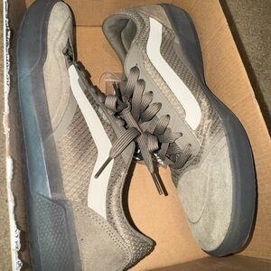 Army Green and White Sneakers